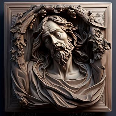 3D model st jesus (STL)